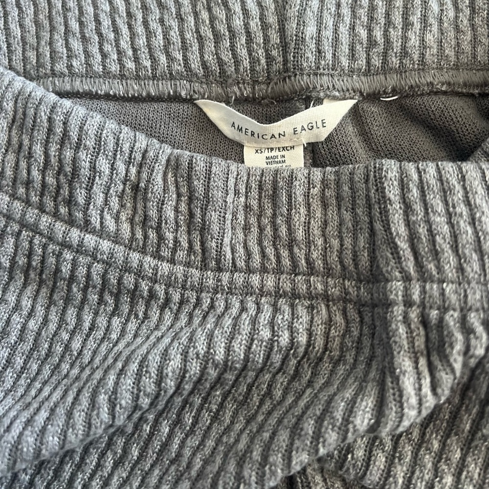 American Eagle ribbed flare leggings